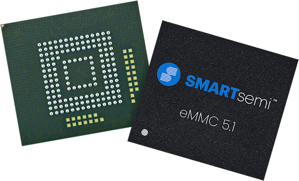 SMARTsemi offers industrial grade eMMC 5.1 FLASH memory components