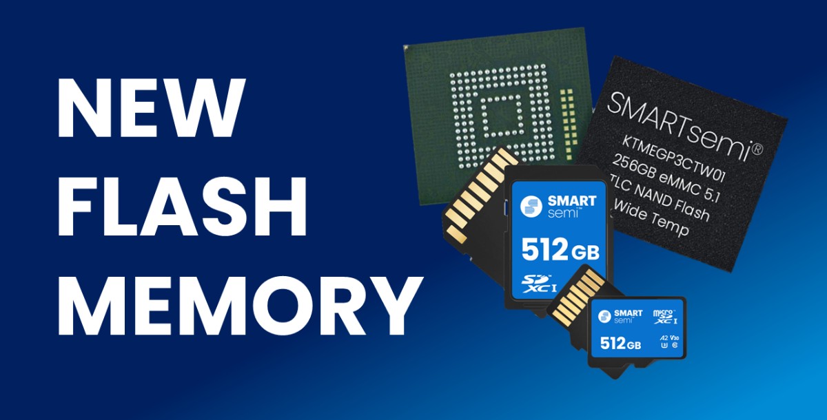 New Flash Memory Up to 512GB